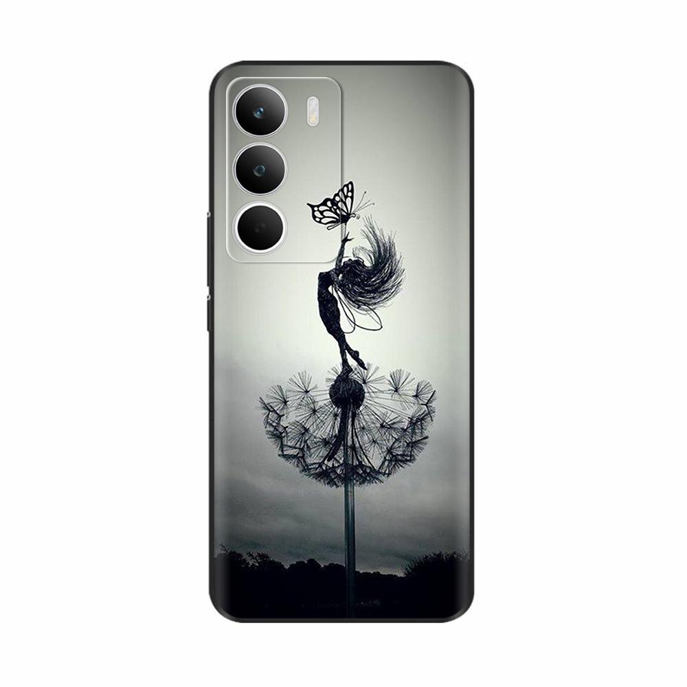 Custodia carina per telefono per OPPO Realme C71 Custodia 6.67'' Protezione antiurto Copertura in silicone per Realme C71 C 71 RealmeC71 Custodie Fudnas