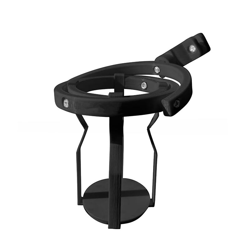 

Gyroscopic Cup Holder 3D Printed Motorcycle Drink Holder No Spill Self Leveling Cup Rack Clamp Adjustable Hanging Cup Holder чёрный