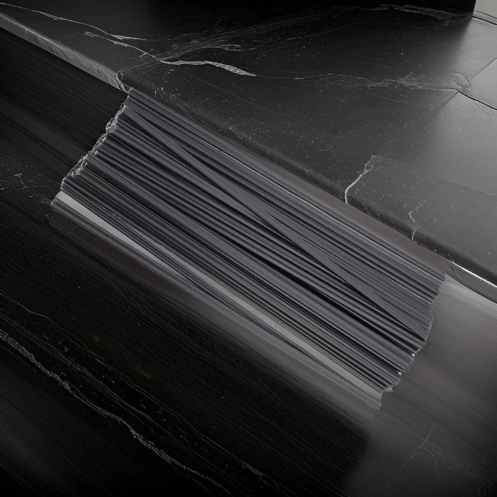 40pcs Black PP Welding Rods Black PP PP Rod For Welding Plastic