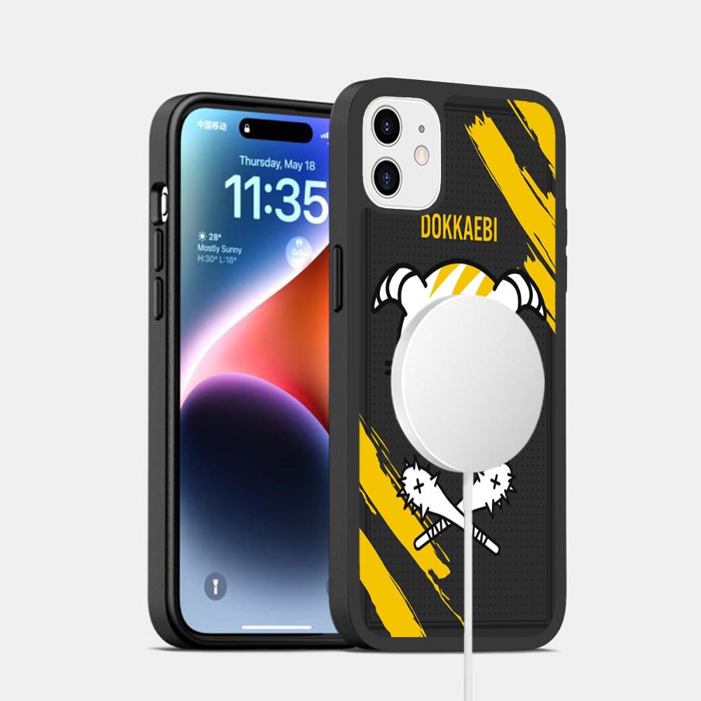 S-SIXES-RRainbowes Phone Case Magnetic Case For iPhone 16 14 13 12 11 15 Pro Max Plus For Magsafe Wireless Charge Cover