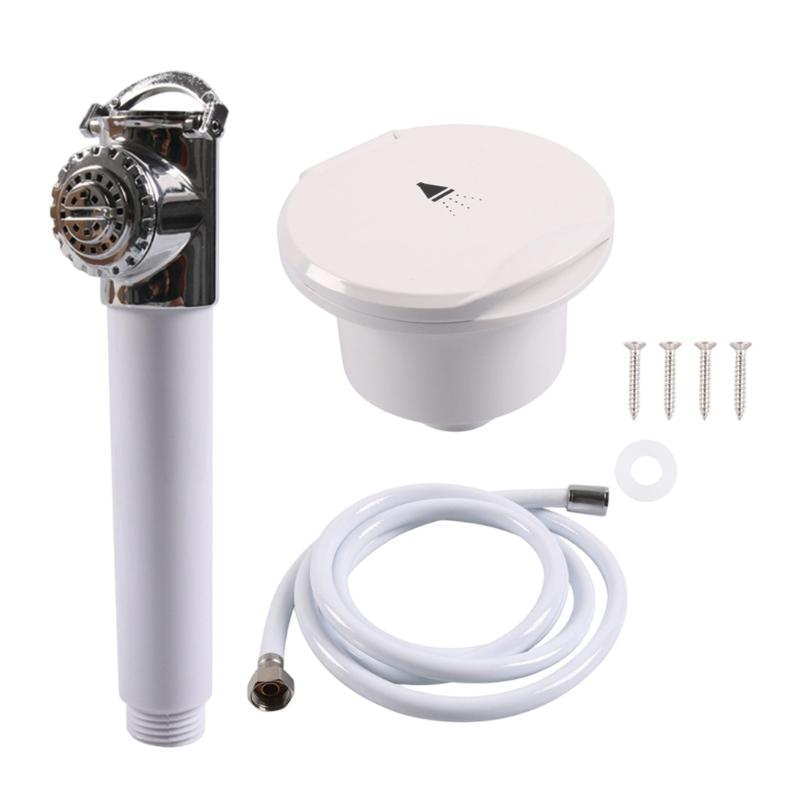 Water Efficient Shower Sprayer Steel Construction Saltwater Resistant Designs Shower Adapter for Marine Bathing Systems