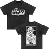 Forward Observations Group Be Seeing You Washed Vintage T-shirt Skeleton Graphic Punk Gothic T-Shirts Men Women Oversized Tshirt