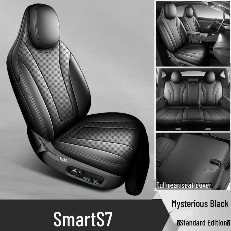 Luxeed S7 Full Wrap Leather Seat Cover and Cushion Exclusive S7 Full Wrap for Five Seats