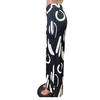 Women Pants Oversized Wide Leg Elastic High Waist Casual Trousers Retro Print Loose Fit Long Pants Streetwear