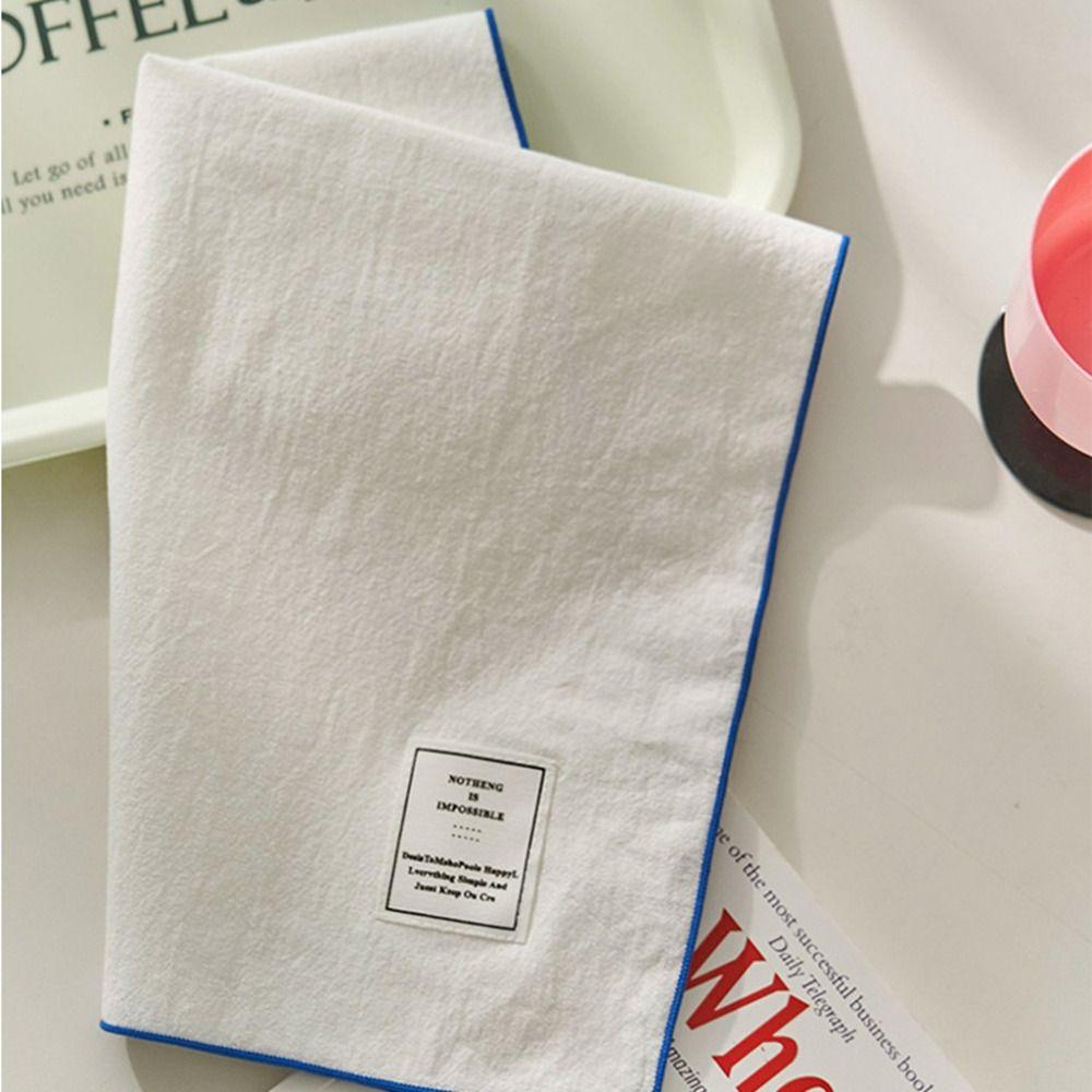 Elegant Solid Color Placemat 30x50cm Cup Cloth Mat Kitchen Accessories Cloth Napkin  Party