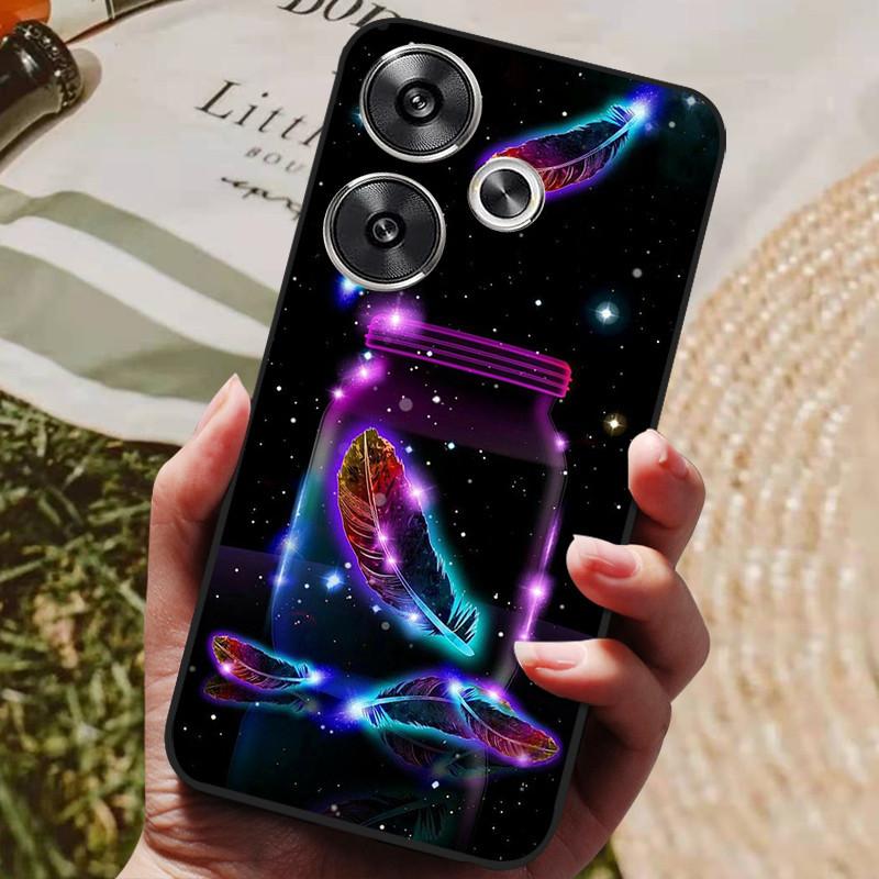 For Xiaomi POCO F6 Case POCOF6 Luxury Phone Silicon Back Cover For Xiaomi POCO F6 Cases  F 6 Protective Shockproof Shell Capas