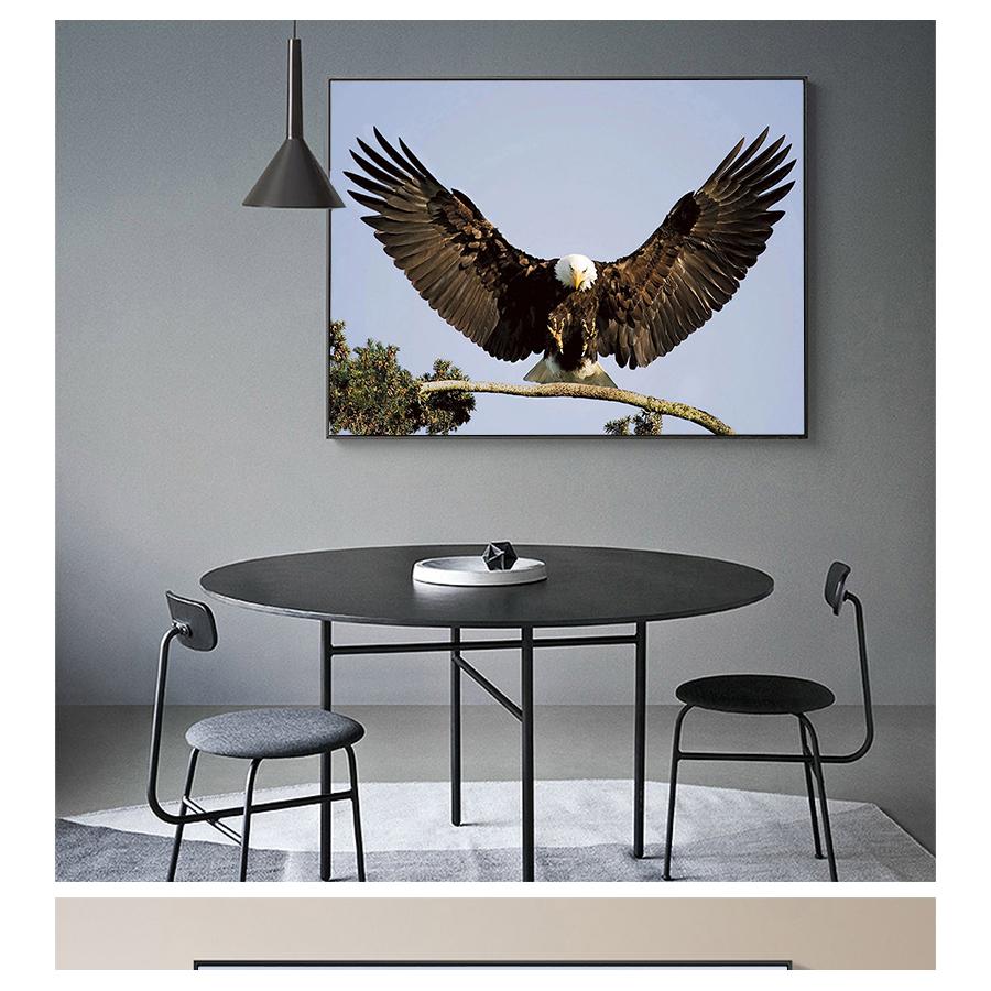 Scandinavian Decor Canvas Pictures for Living Room Eagle Painting Wall Art Quadros Decoracion Animals Posters and Prints Eagle