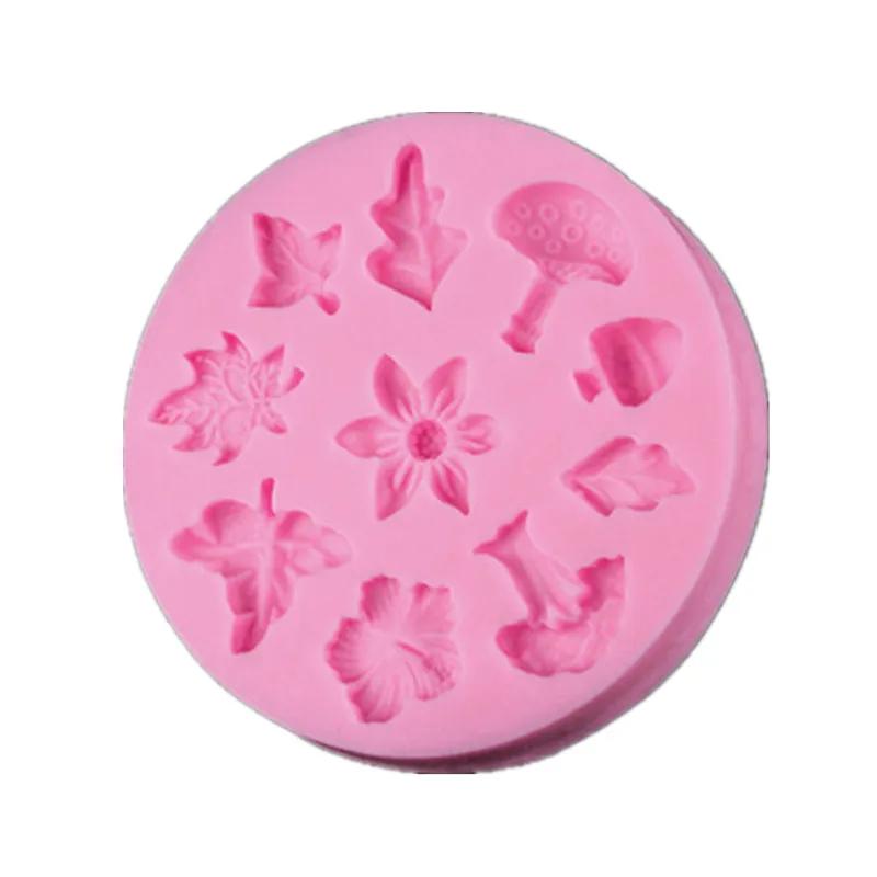1Pc Cartoon DIY Handmade Silicone Fondant Mold Sweet Candy Chocolate Mould Birthday Party Decoration