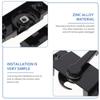 Black Color Sliding Window Sash Locks Zinc Alloy Crescent Design Security Sash Locks Anti-Rust Wear Resistant Cam Lock