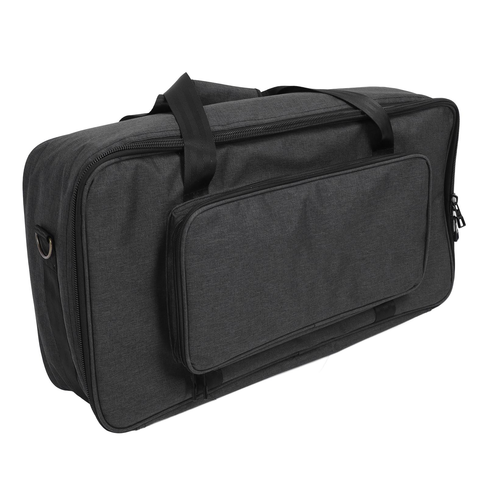 

Guitar Effect Pedal Board Carry Bag Oxford Cloth Portable Guitar Pedalboard Storage Bag with Pocket