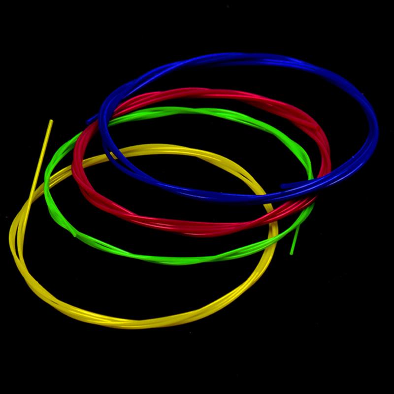 IRIN 4 Pcs Colored Nylon Ukulele Strings Guitar Strings Set Parts 0.56mm, 0.71mm, 0.81mm, 0.56mm