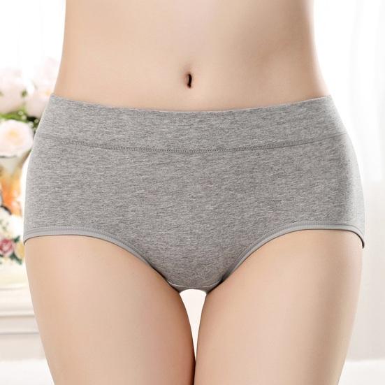 Cotton Underwear for Women Soft Breathable Mid Rise Hipster Panties Full Coverage Ladies Stretch Briefs