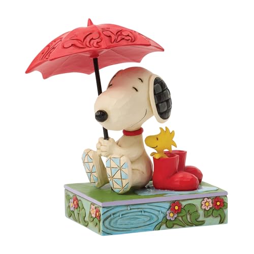 JIM SHORE Snoopy Holding Umbrella 6017872