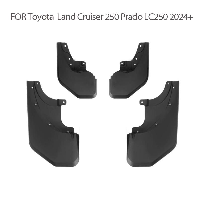 FOR Toyota Prado J250 Land Cruiser LC250 Mud Flap Splash Guard Mudguard Fender Mud Flaps Accessories 4pcs 2024 2025 2026+