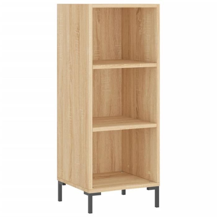 VidaXL Buffet Sonoma Oak 34.5x32.5x90 Cm Engineered Wood 828735
