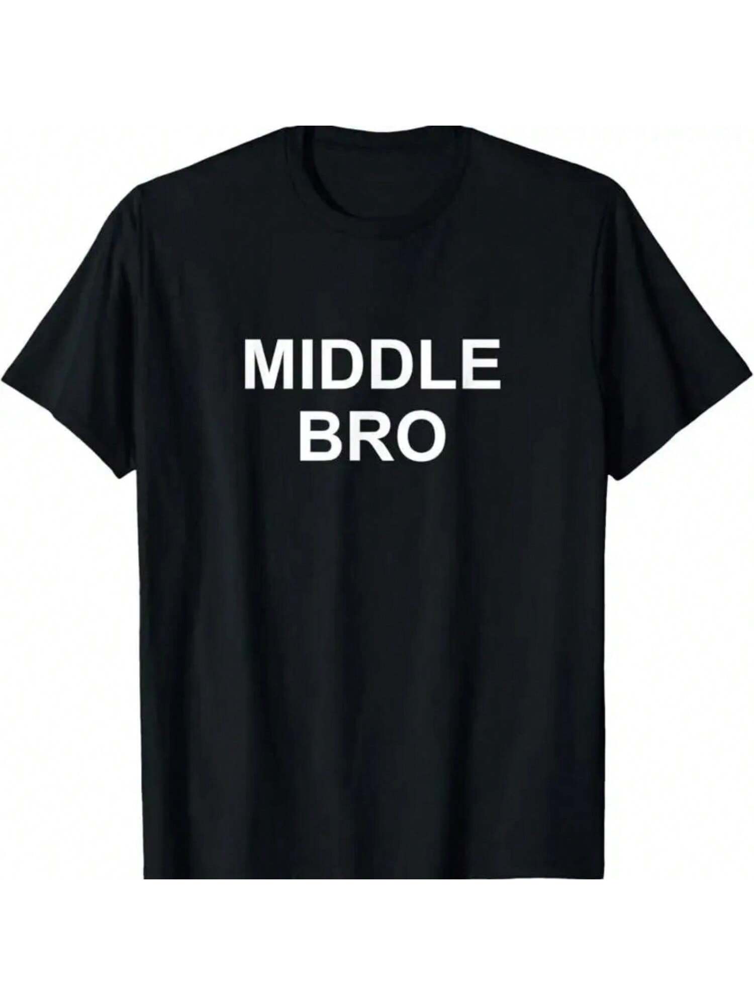 Middle Bro T Shirt S разноцветный