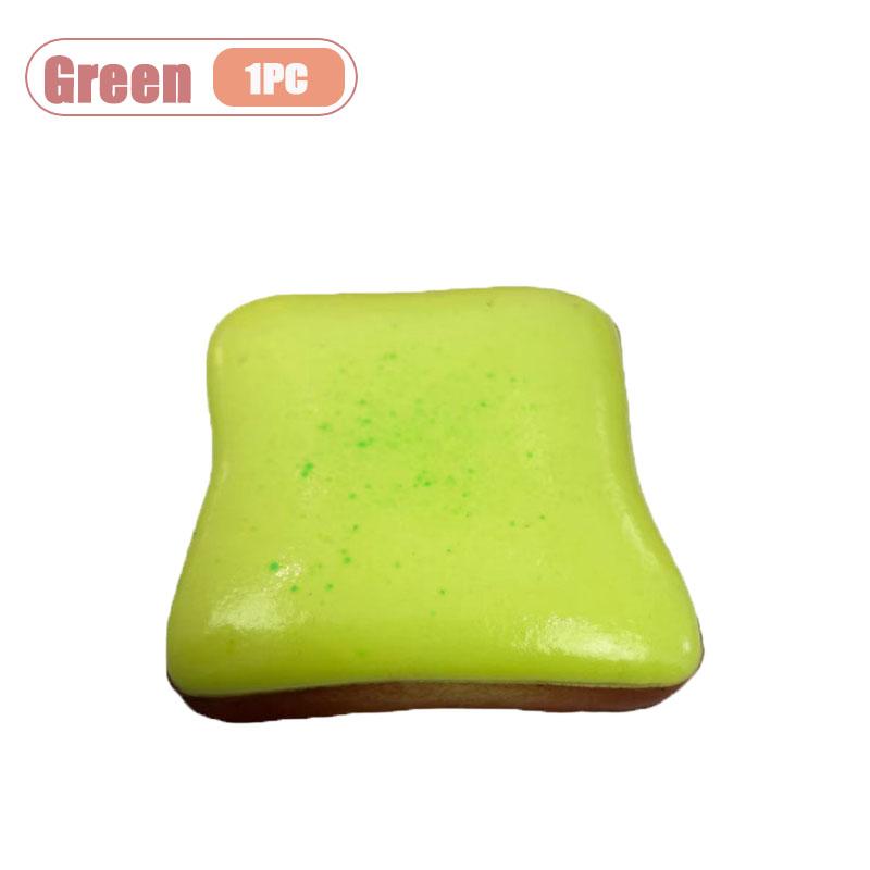 Realistisch Crème Toast Squishy Speelgoed Super Vochtig Langzame Terugslag Stress Verlichting Sensorisch Fidget Speelgoed voor Volwassenen Feestcadeau