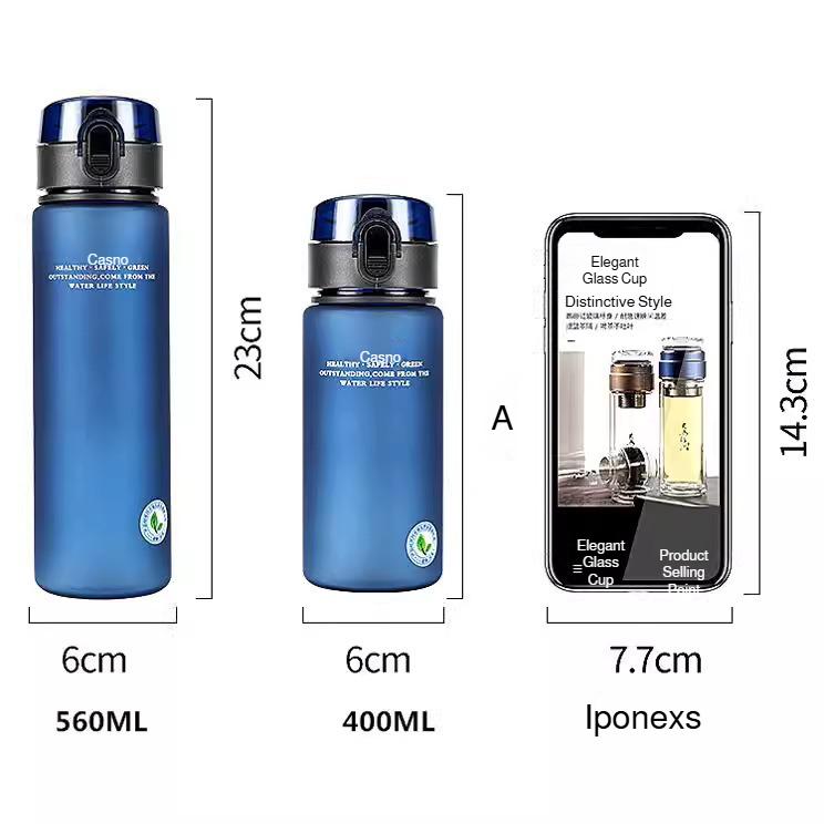 Bouteille d'eau de sport anti-fuite sans BPA, de haute qualité, pour Tour et randonnée, Portable, mes boissons préférées, 400ml, 560ml