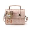 New Design Fashion Cute Polka Dot Handbag Satchel Kawaii Small Crossbody Bag for Women PU Leather Girls Shoulder Purse