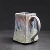 Large Capacity Ceramic Cup Large Creative Kiln Change Supply Water Cup Retro Coffee Cup