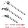 Telescopic Multi-Size Quick-Release Ratchet Wrench (1/4, 1/2, 3/8)