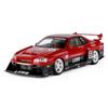 1/18 Silvia Skyline Ares GTR R34 Alloy Modified Wide Body Sports Car Model Diecast Raing Car Vehicle Model Sound Light Kids Gift