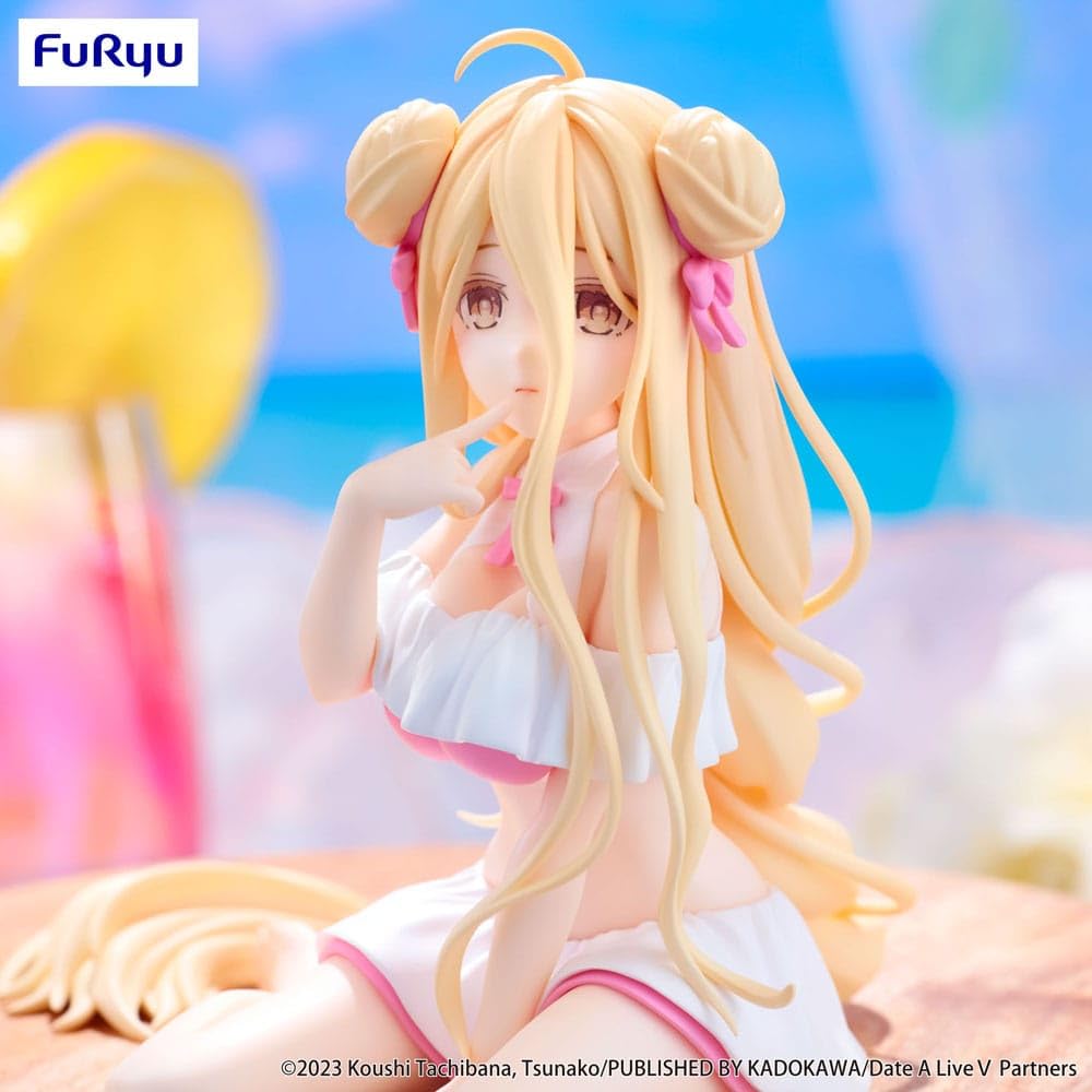 Date A Live V Noodle Stopper Figure Hoshimiya Mutsumi Swimsuit ver.