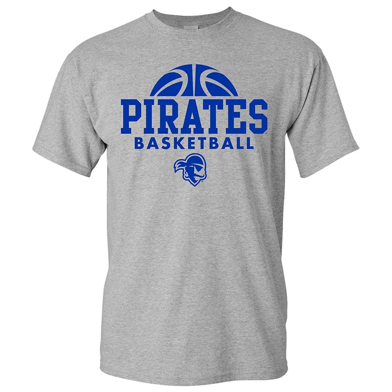 Seton Hall Pirates Basketball Hype Licensed Mens T-Shirt Unisex Tee 3XL