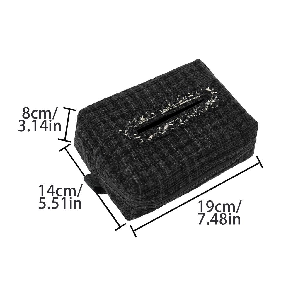 Car Tissue Box, Armrest Box, Paper-drawing Hanging Car Supplies, Napkins, Paper-drawing Storage On the Car, High Sense.
