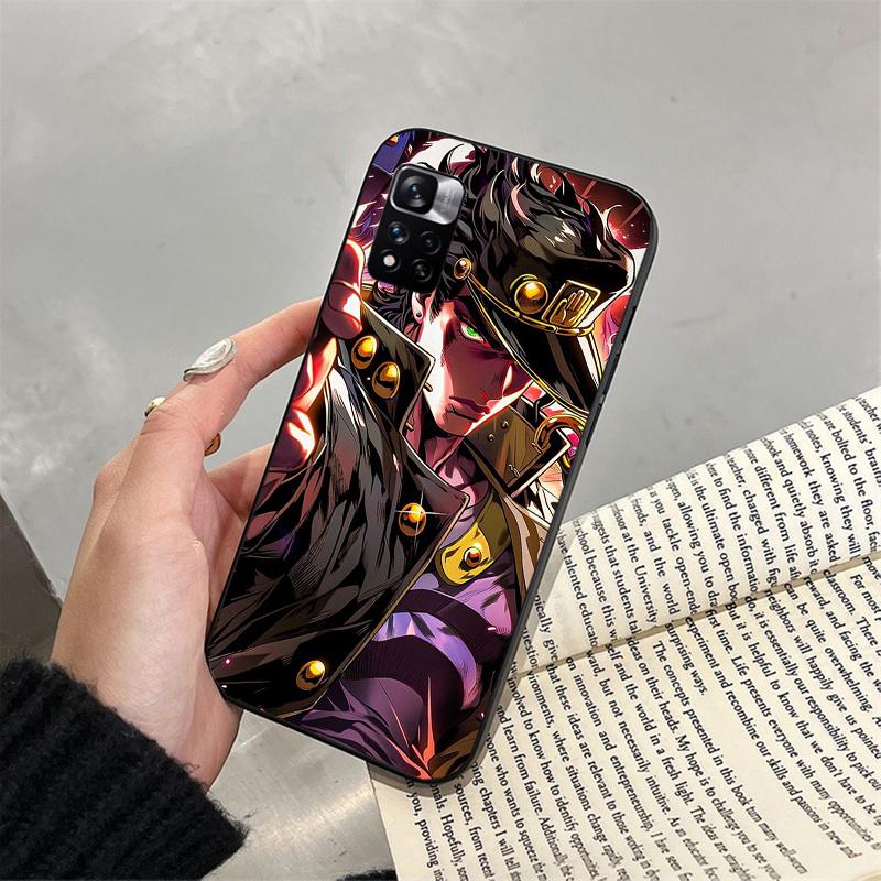 Jotaro Anime jojo's bizarre adventure Phone Case For Xiaomi Redmi note 14 Pro 14 13 12 11 10 Pro 14S 12S 11S Redmi 14C 13C 10