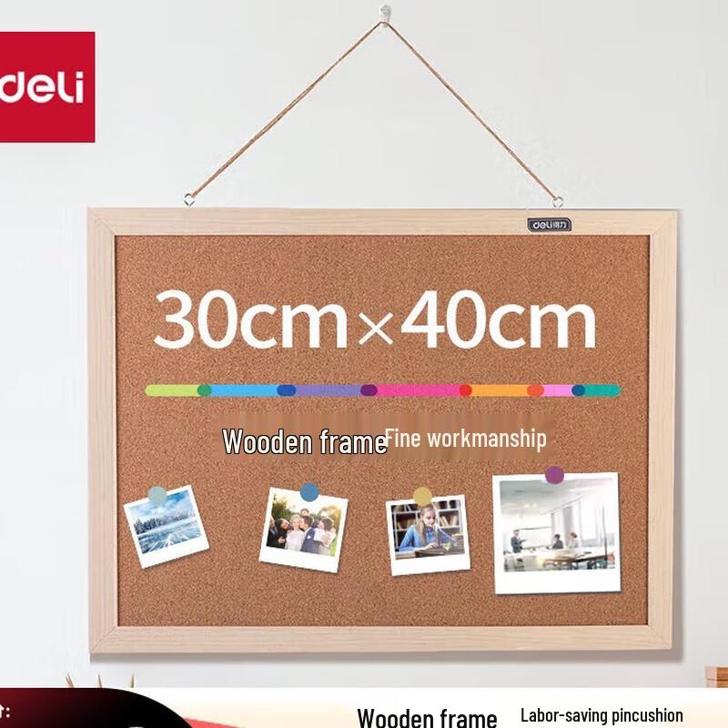 Deli Double-Sided Cork Message Board