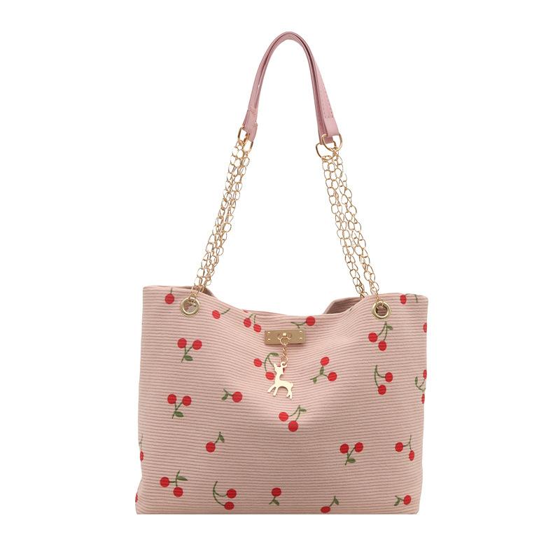 Cord-Umhängetasche für Damen | Leichte einfarbige Reisehandtasche | Lässige Mode-Crossbody-Tasche | Einfache Alltags-Handtasche
