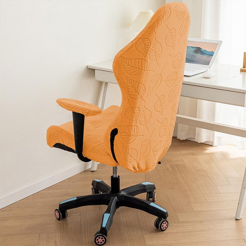 Gaming Chair Cover Jacquard Armchair Slipcover Computer Seat Case Stretch Rotating Chair Office Computer E-sports Chair Cover