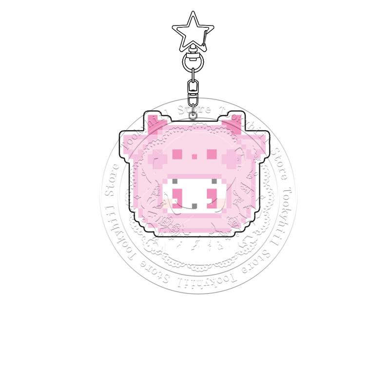 Plave Pixels Keychain Acrylic Student Virtual Singer Idol Backpack Decorate Keyring Nam Yejun Accessories Pendant Birthday Gift