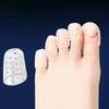 30Pcs Silicone Nail Protectors Breathable Anti-Friction Toe Caps with Holes Men Women Corns Blisters Pain Relief Finger Toe Covers Guards
