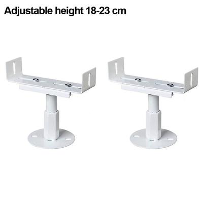 1/2pcs Radiator Floor Bracket Steel Radiator Support Brackets 18-23cm Height-Adjustable Radiator Floor Bracket Fixed Bracket