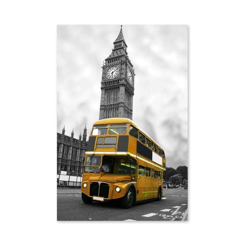 City London Paris Landscape Canvas Paintings Nordic Posters and Prints Wall Art Pictures for Living Room Home Decoration