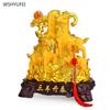 Home Decoration Accessories Treasure Basin Ornament Zodiac Sheep Lucky Ornament Store Opening Gifts 1pcs Resin Handicrafts
