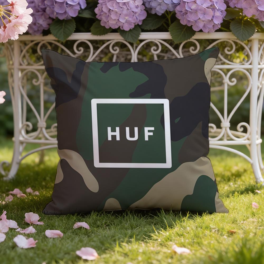 Brand H-Huf Fashion Cushion Cover Home & Car Dual-Scene Pillow Cover: Reversible for Premium Comfort
