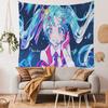 Music Characters MMiku Hanging Bohemian Tapestry Indian Buddha Wall Decoration Witchcraft Bohemian Hippie Cheap Hippie Wall