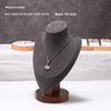 Walnut Jewelry Display Prop Set Combination Bracelet Display Stand Jewelry Display Stand Necklace Display Stand