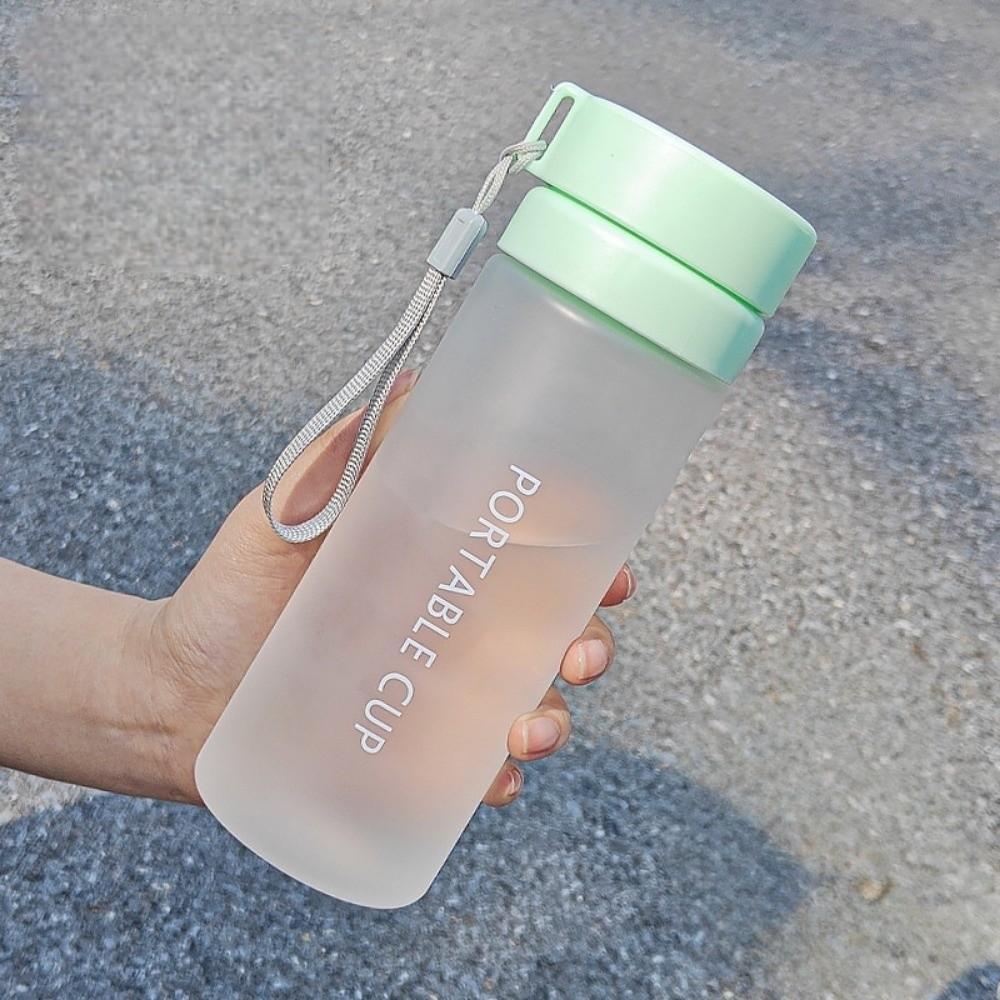 Bouteille d'eau de sport 800 ml Tasse en plastique transparente Nouvelle tasse à eau Voyage