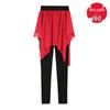 Women’s Irregular Chiffon Skirt Pants for Dance and Yoga