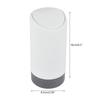 Car Garbage Can with Lid, LeakproofVehicle Automobile CupHolder Car Trash Can, Small Trash Bin Storage Box