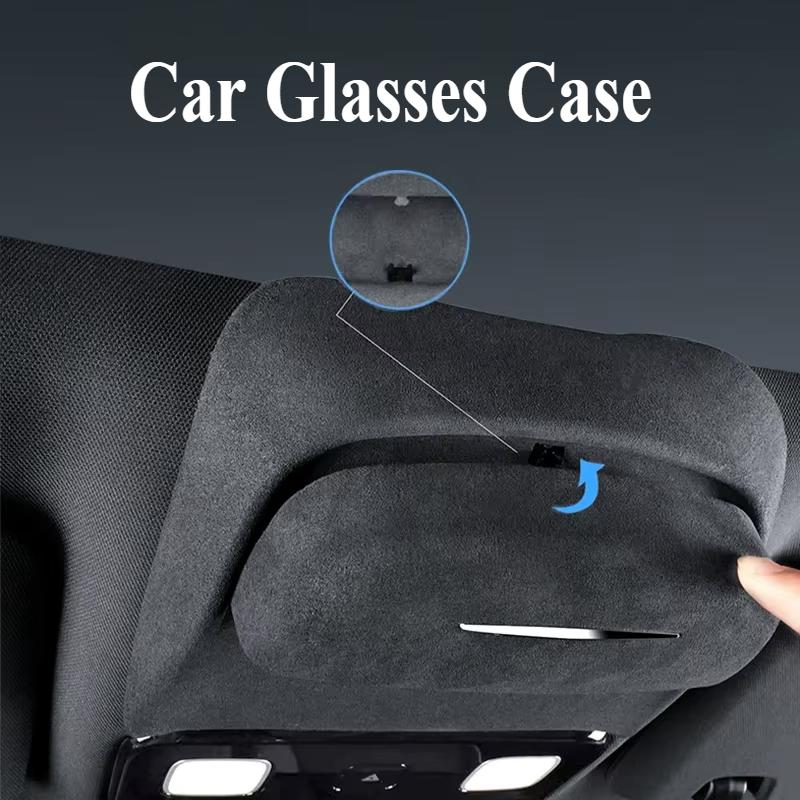 For Leading Ideal LiXiang L6 L7 L8 L9 One Car Glasses Case Roof Sunglasses Protection Storage Clip Car Modification Accessories