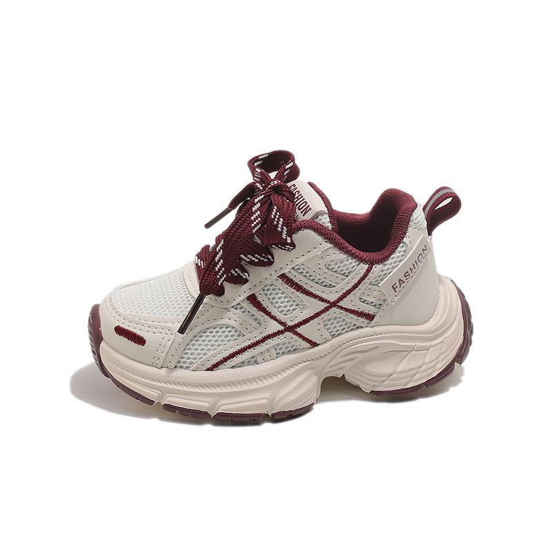 Scarpe alla moda per bambini in stile coreano - Primavera 2026: Scarpe da ginnastica leggere e comode per la corsa per ragazzi e ragazze.