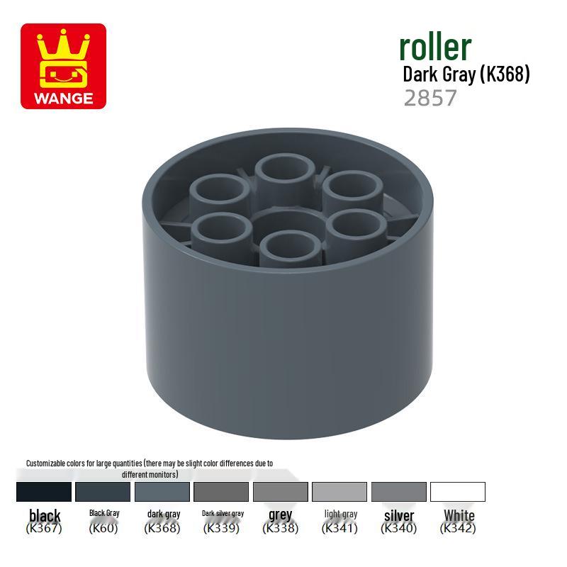 Wange Small Particle Building Blocks - Wheel Parts Compatible 37762W, 71075W, 43888W 100g