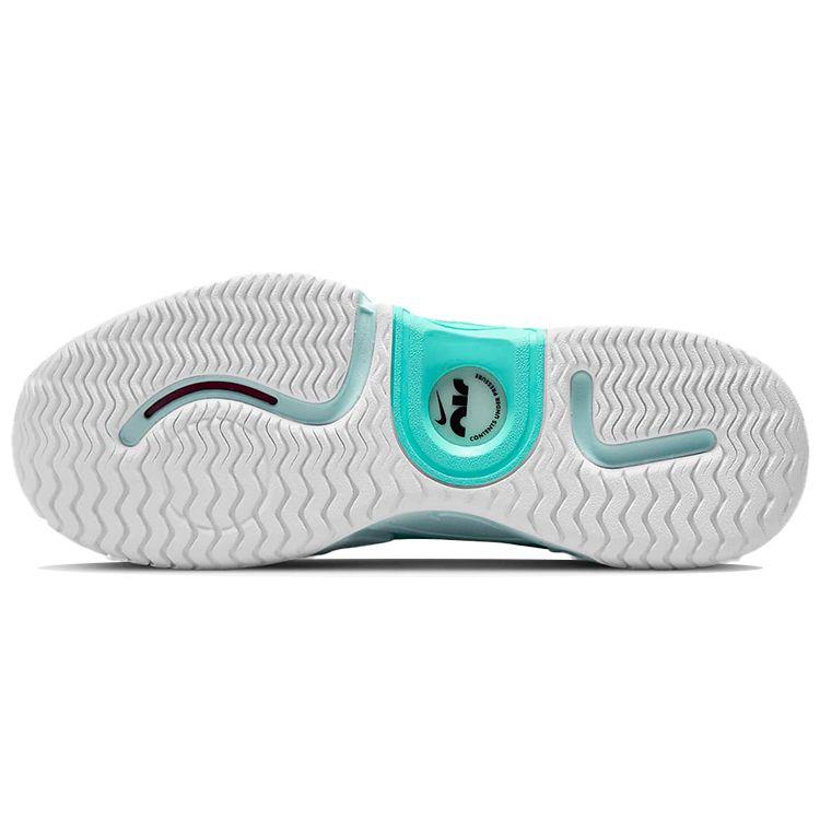 Nike Naomi Osaka x NikeCourt Air Zoom GP Turbo Women's Tennis Shoes Dynamic Turquoise Black Laser Fuchsia Teal Tint DV4327-411
