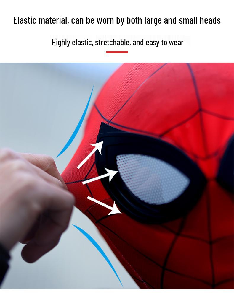 Cross-Border Spiderman Halloween Mask for Adults & Kids – Cute, Funny, Disco-Inspired Headgear