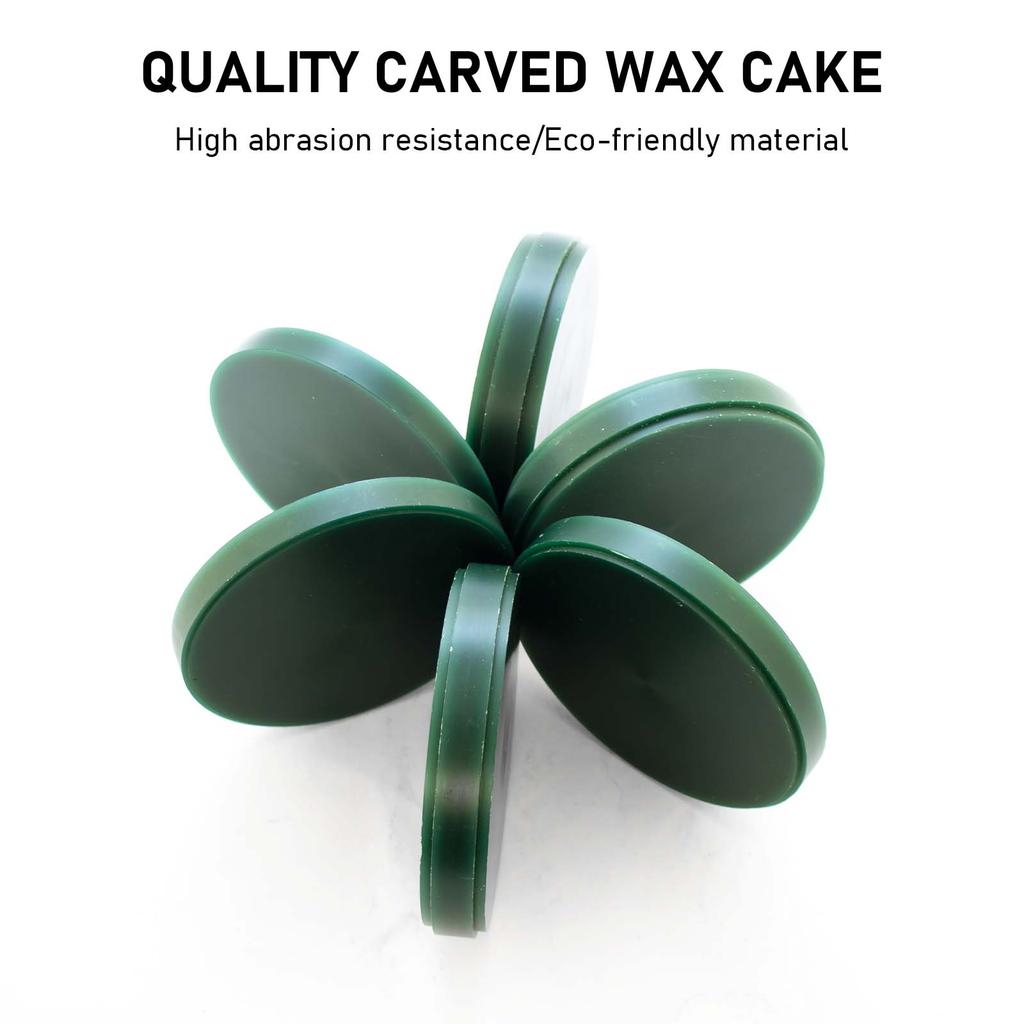 Green Carving Wax for Jewelry Patterns Stable Round Wax Block for Sculpting and Molding for and Jewelry Makers